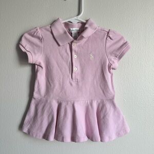 Ralph Lauren Girls pink dress size 18M